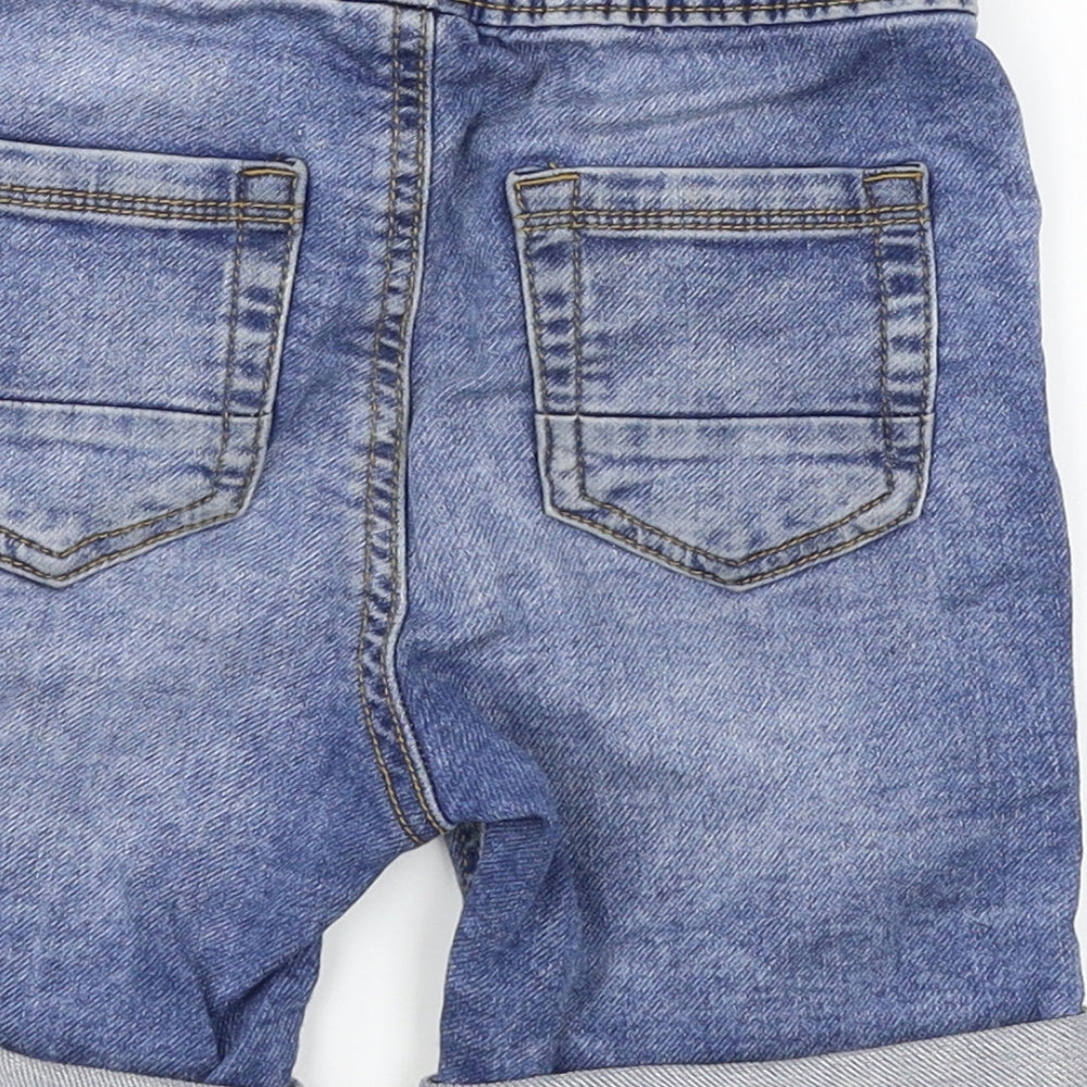 George Boys Blue   Chino Shorts Size 4-5 Years