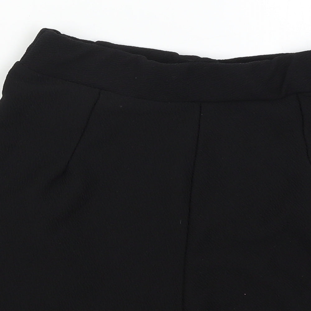 Preworn Womens Black   Culotte Shorts Size 8