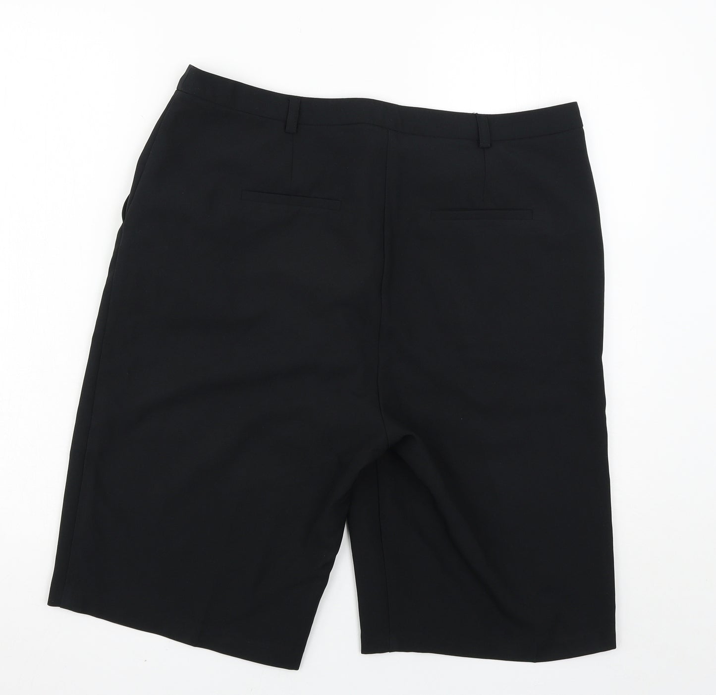 ASOS Womens Black   Chino Shorts Size 14