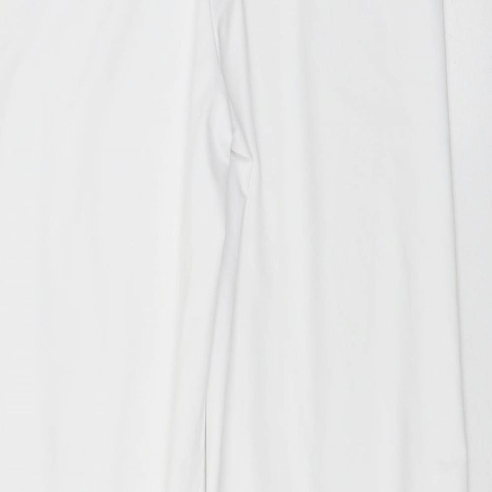SheIn Womens White   Trousers  Size M L30 in