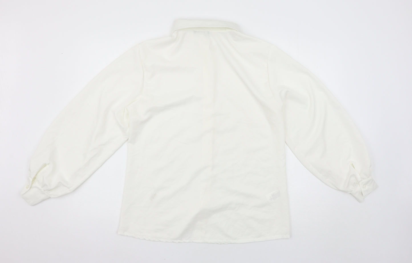 I SAW IT FIRST Womens White   Basic Blouse Size 8