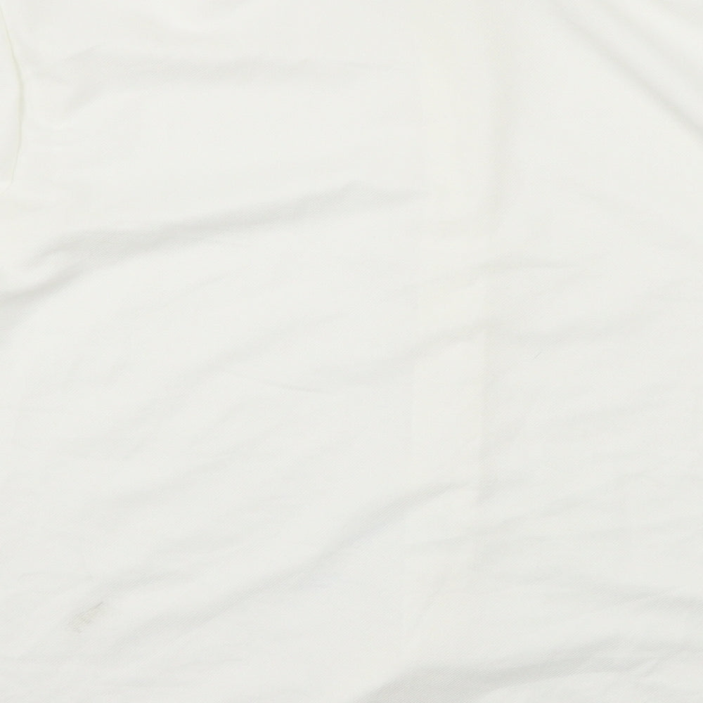 I SAW IT FIRST Womens White   Basic Blouse Size 8