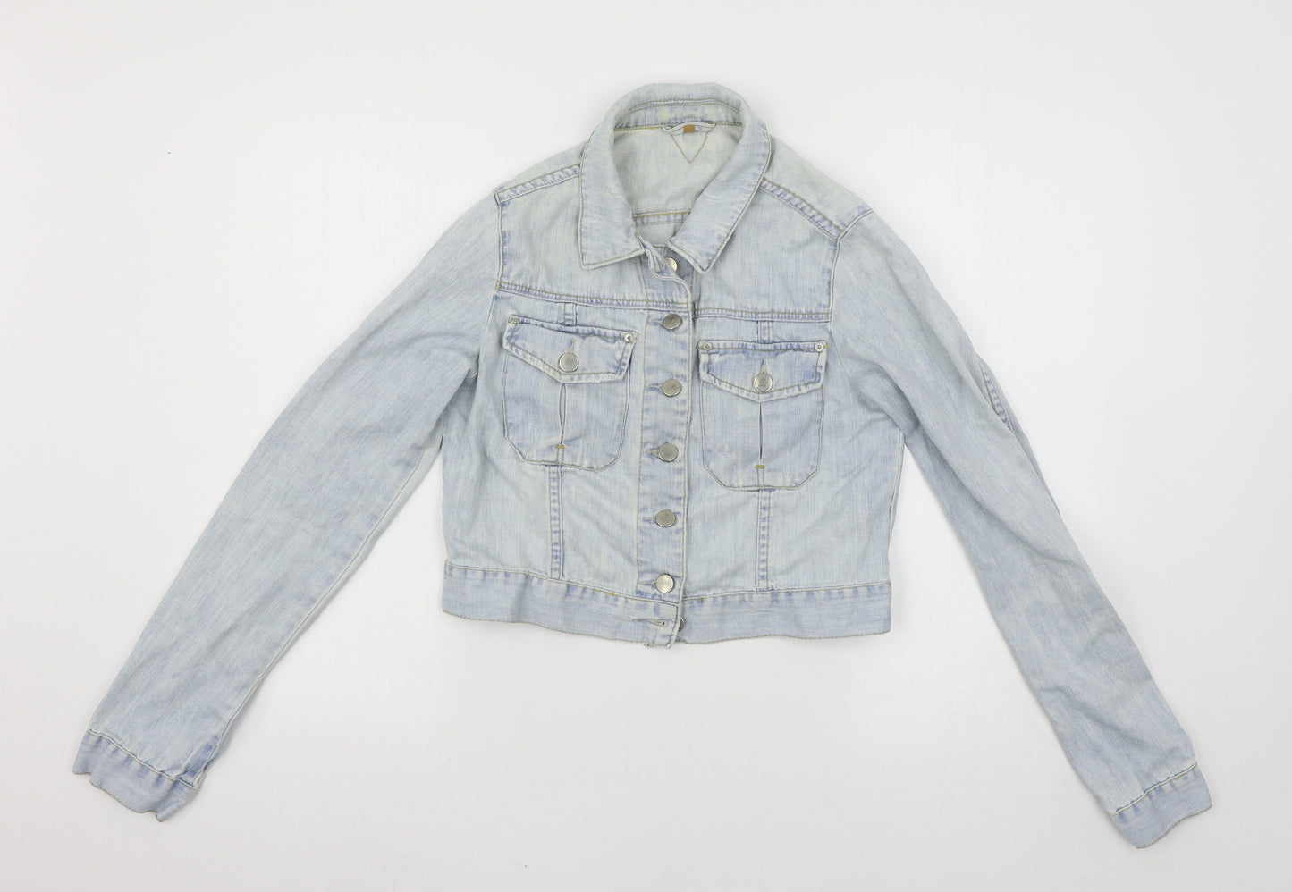 Topshop Womens Blue   Jacket  Size 10