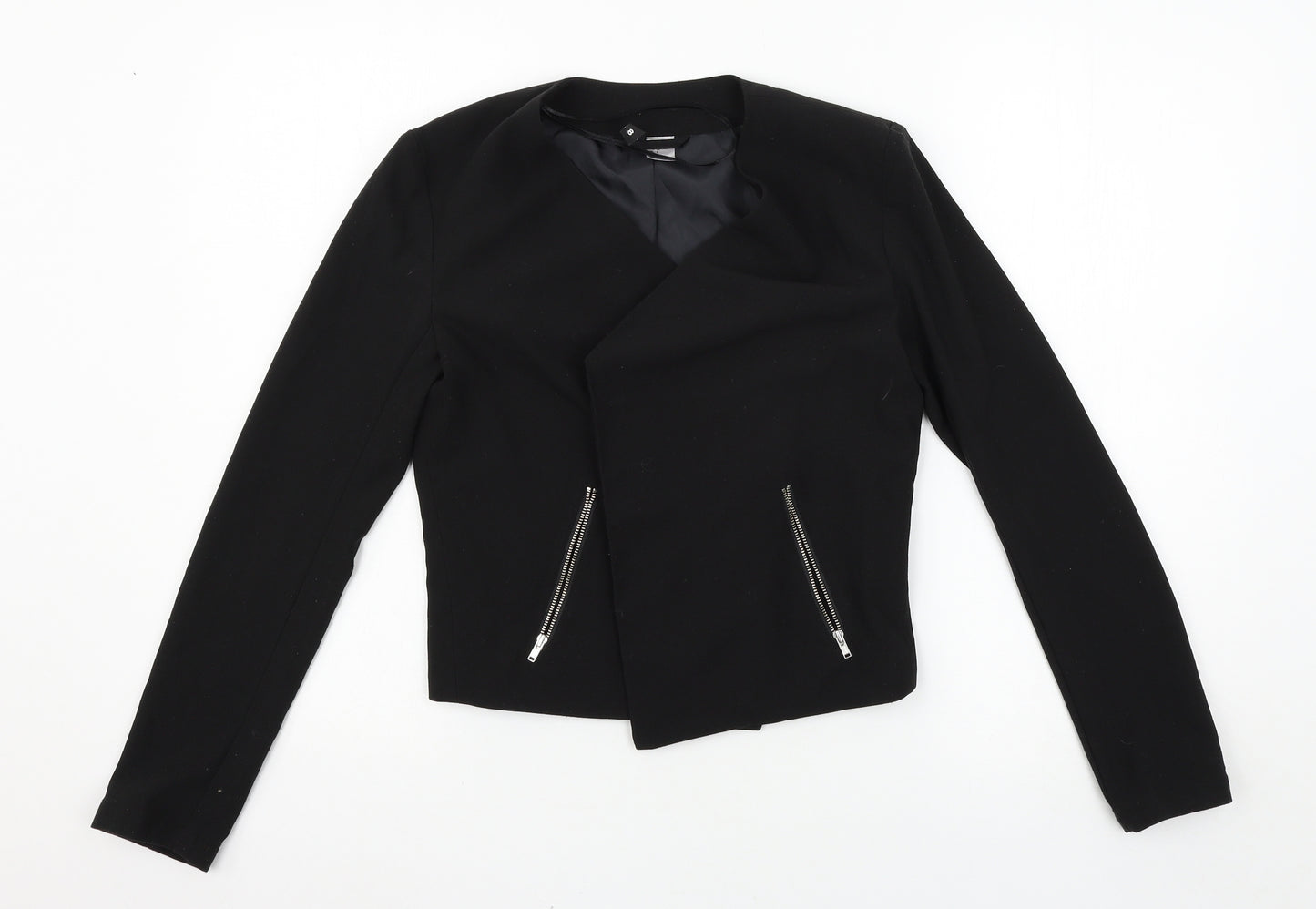 H&M Womens Black   Jacket  Size 8