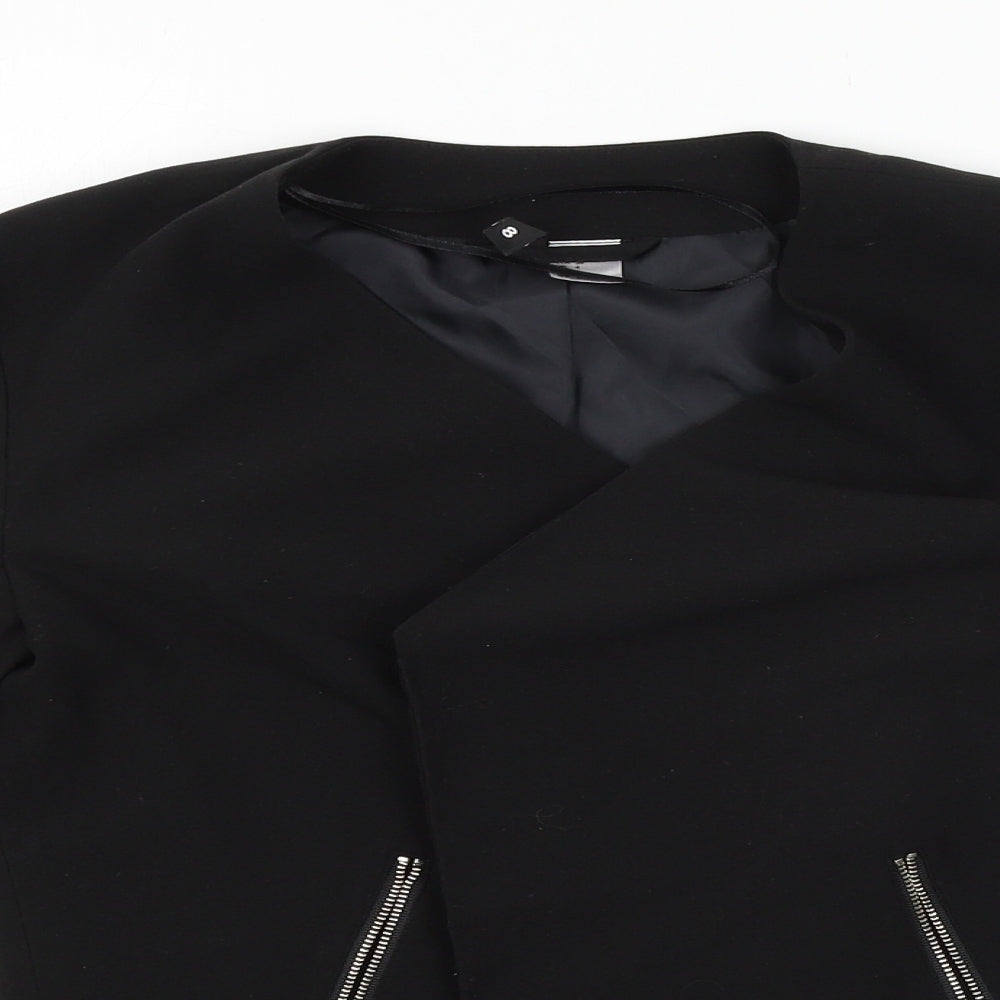 H&M Womens Black   Jacket  Size 8