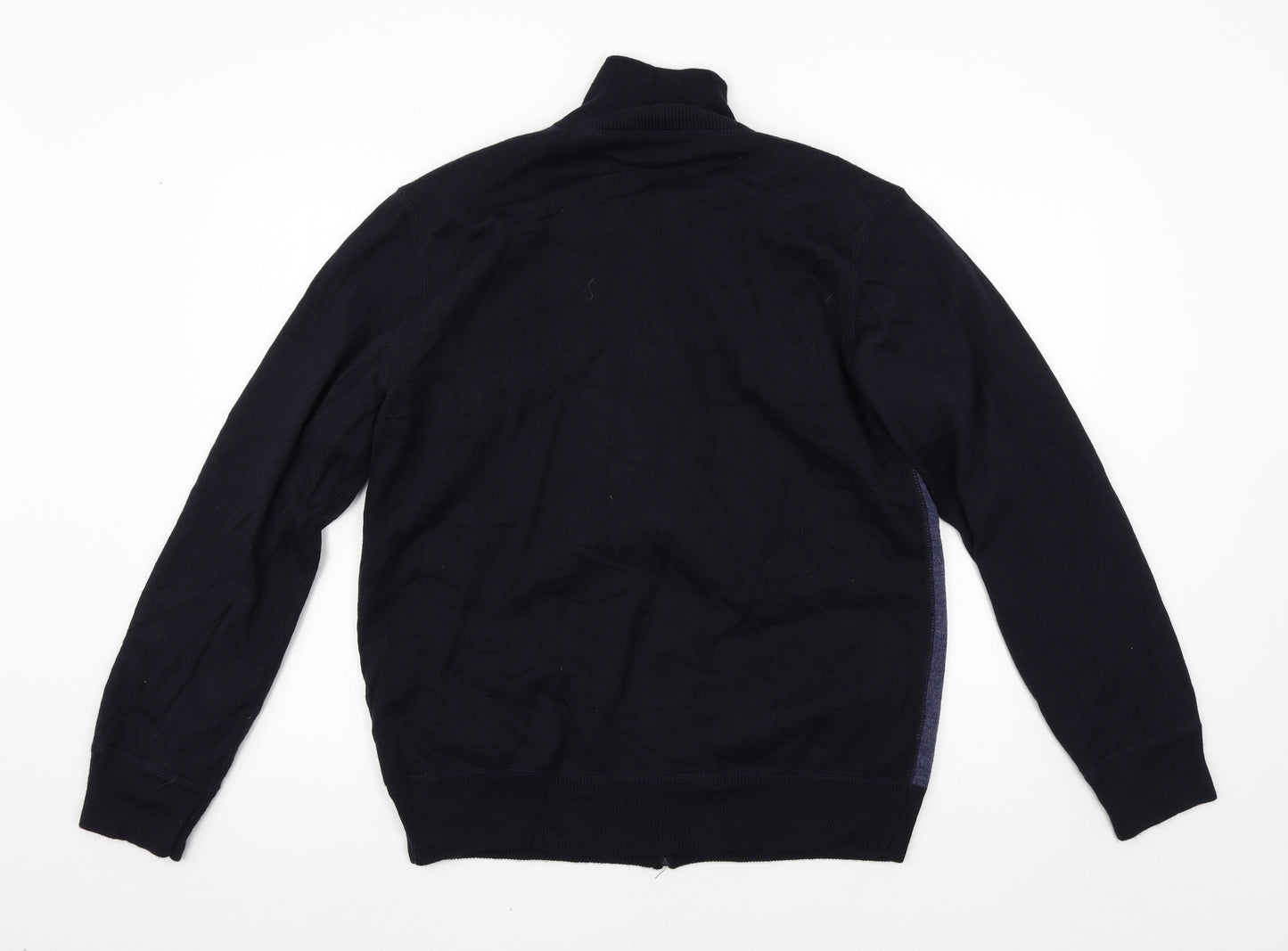 F&F Mens Blue   Full Zip Jumper Size M