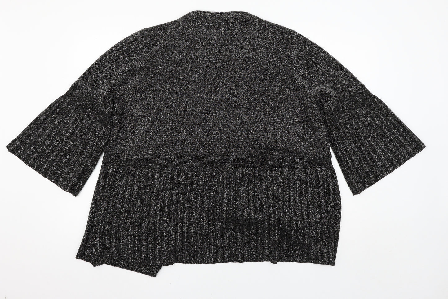 Bm collection Womens Black   Cardigan Jumper Size XL