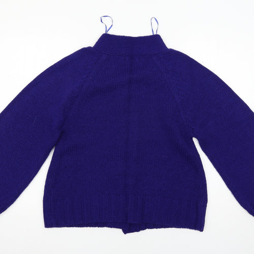 mk Womens Blue   Cardigan Jumper Size 12