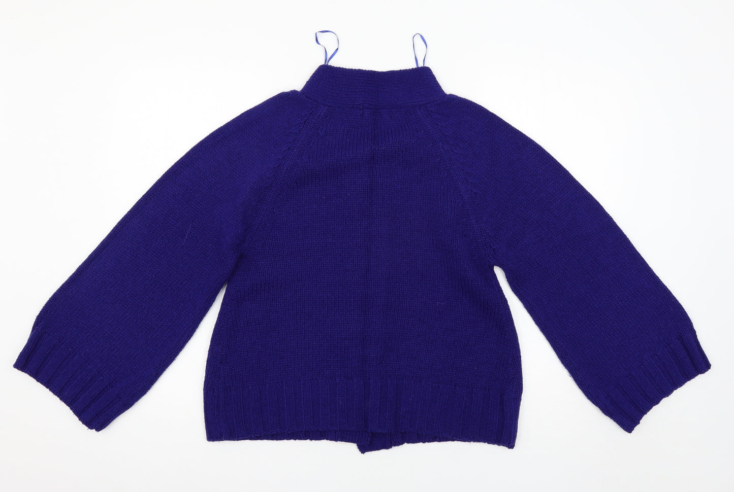 mk Womens Blue   Cardigan Jumper Size 12