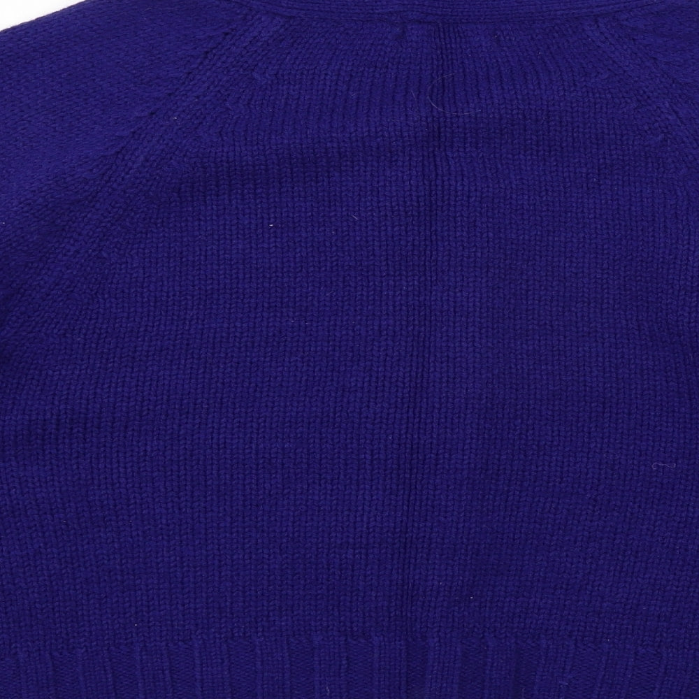 mk Womens Blue   Cardigan Jumper Size 12