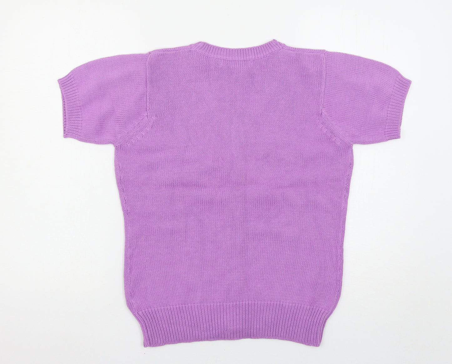 EWM Womens Purple   Cardigan Jumper Size S