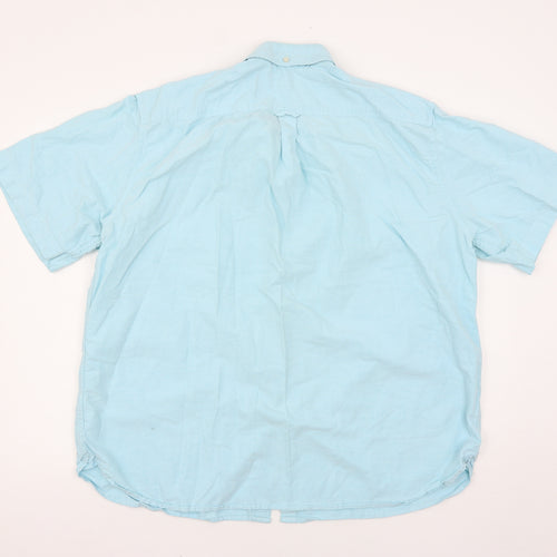 Marks and Spencer Mens Blue    Button-Up Size 2XL