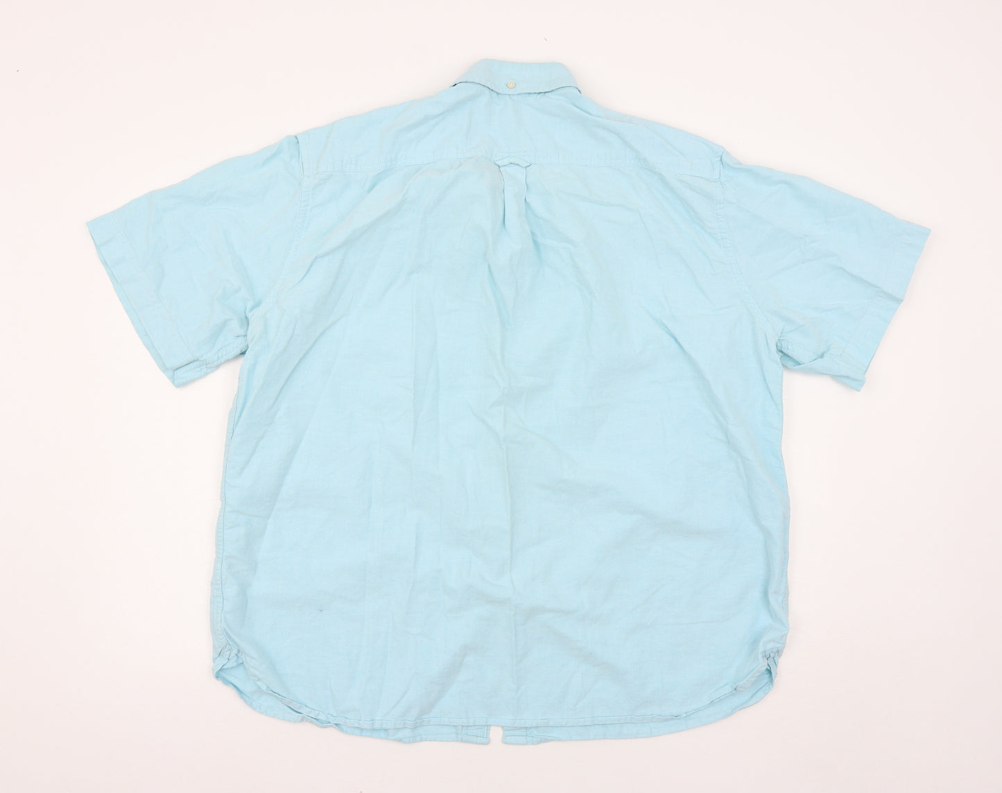 Marks and Spencer Mens Blue    Button-Up Size 2XL