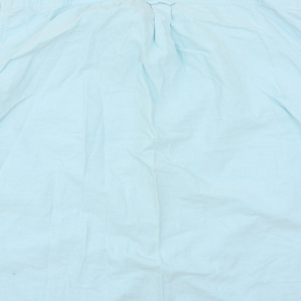 Marks and Spencer Mens Blue    Button-Up Size 2XL