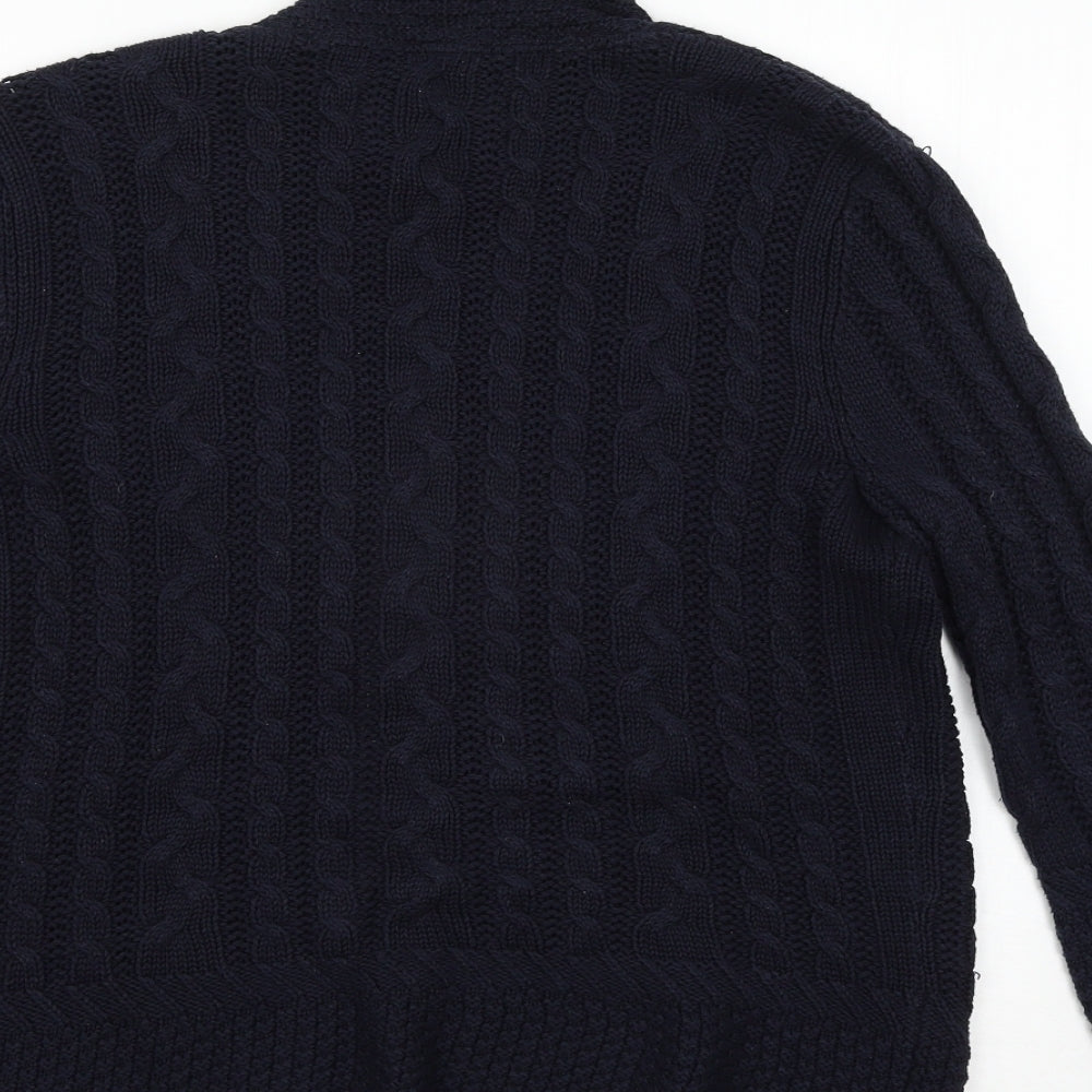 Maine New England Womens Blue   Cardigan Jumper Size 12
