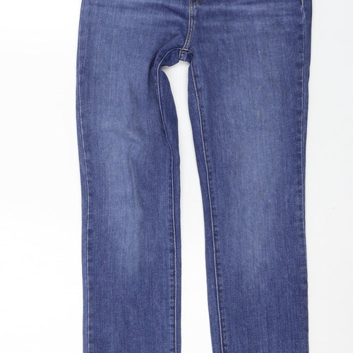 Levi Strauss & Co Womens Blue   Straight Jeans Size 28 L25 in