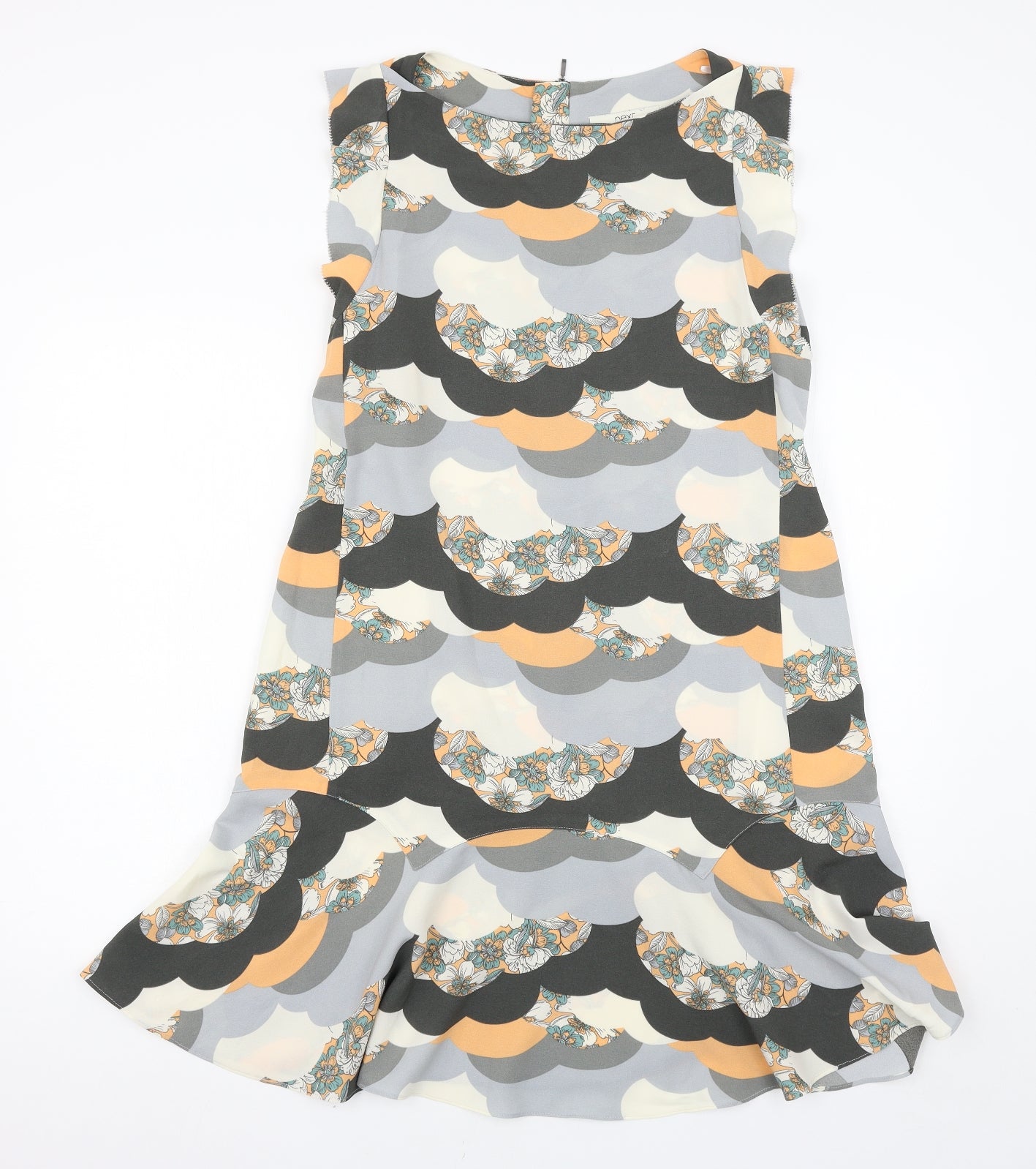 NEXT Womens Multicoloured Floral  Tank Dress  Size 8