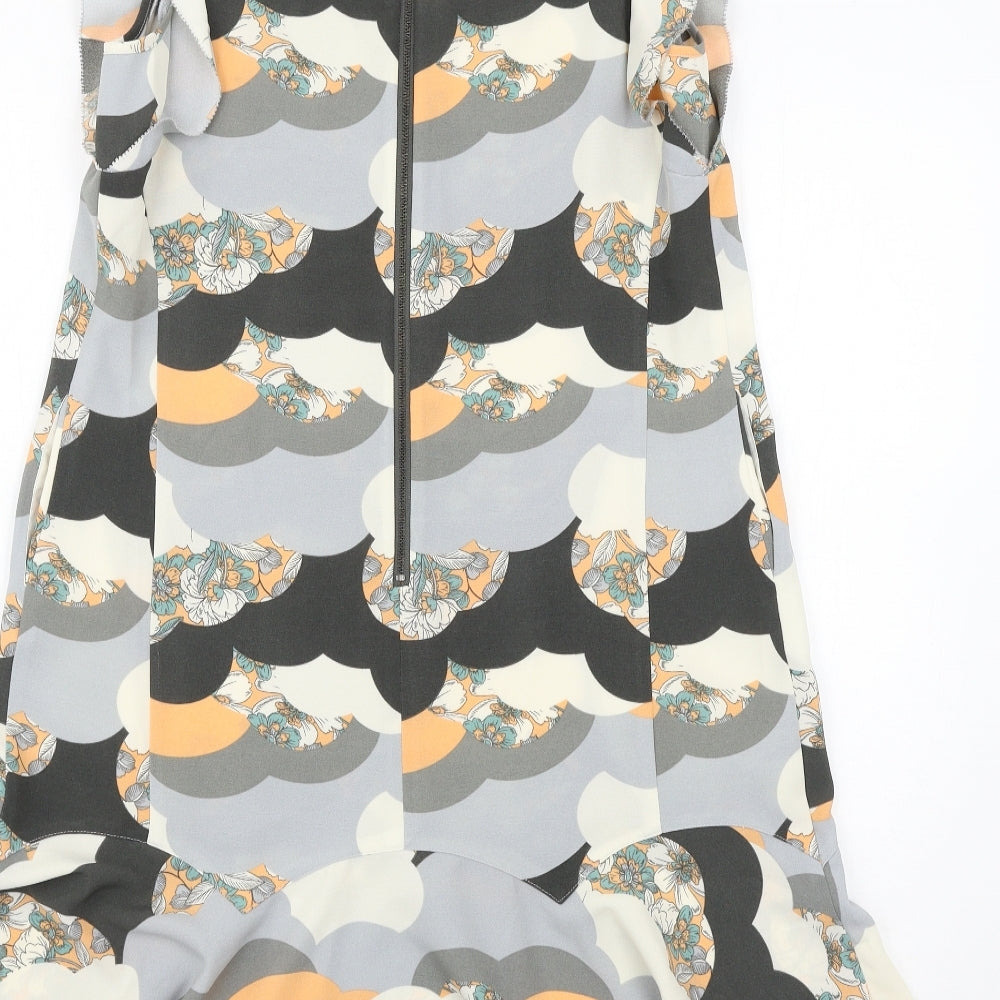 NEXT Womens Multicoloured Floral  Tank Dress  Size 8