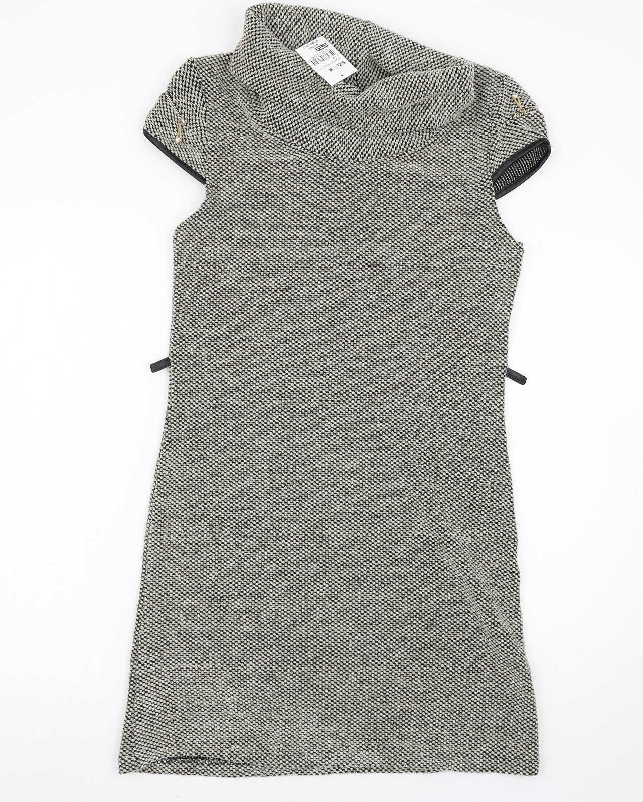 Quiz Womens Grey   Jumper Dress  Size M