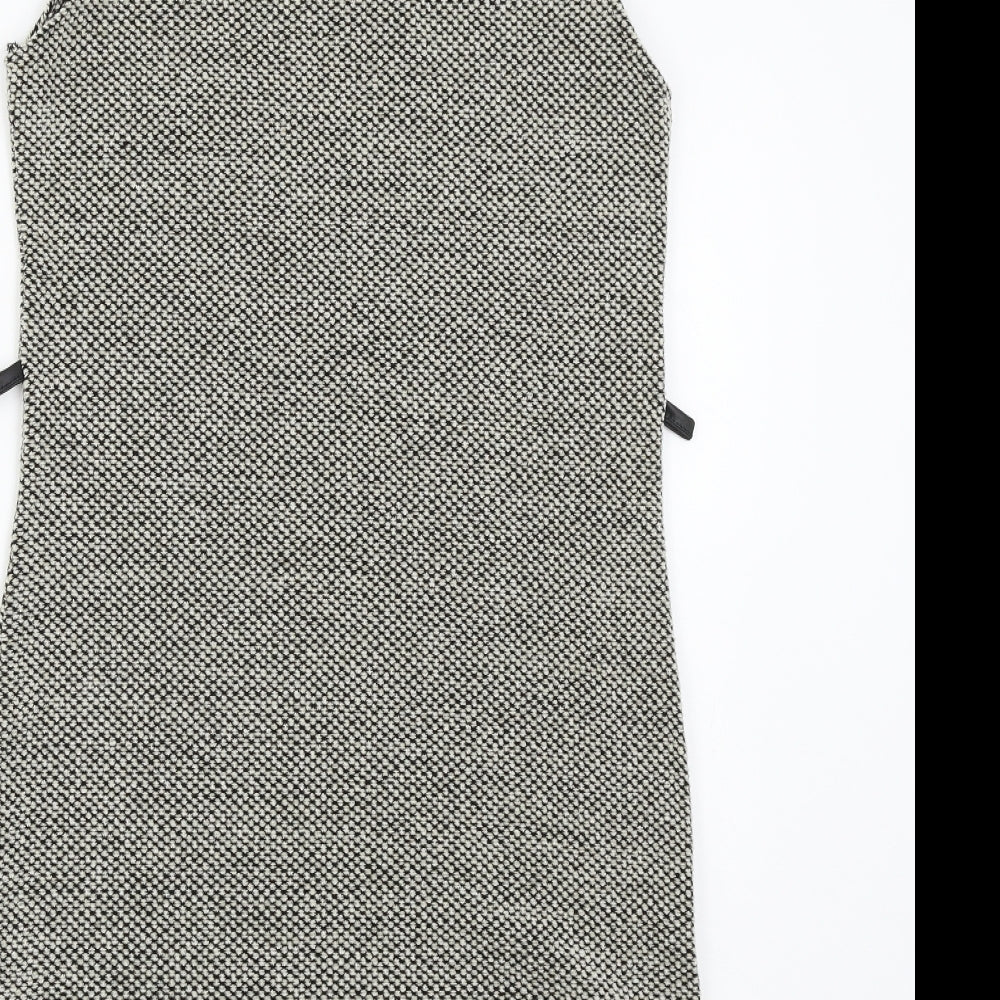 Quiz Womens Grey   Jumper Dress  Size M