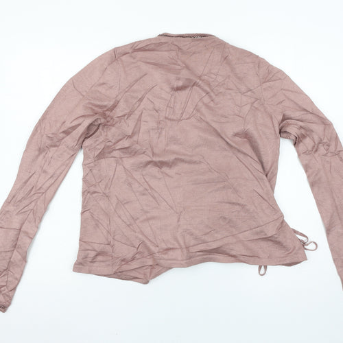 Zara Womens Pink   Cardigan Jumper Size L