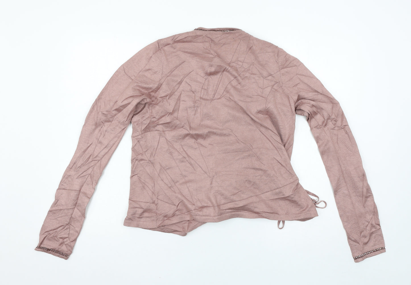 Zara Womens Pink   Cardigan Jumper Size L