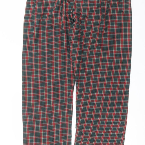 George Mens Green Plaid   Pyjama Pants Size XL
