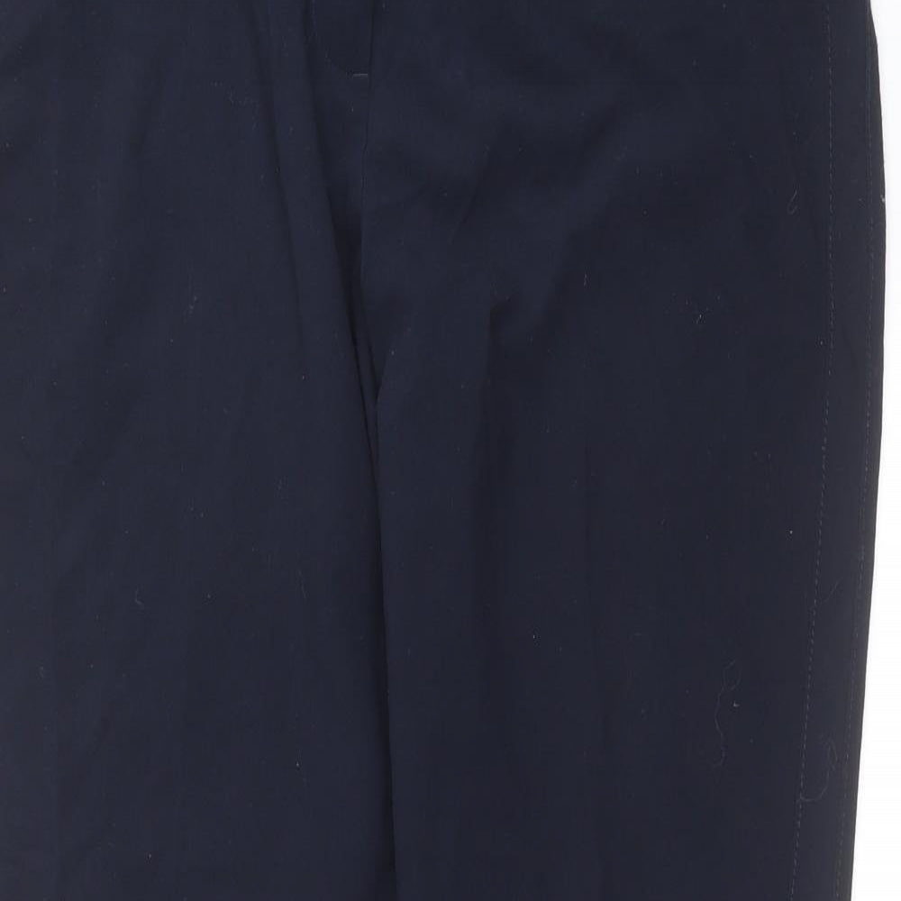Marks and Spencer Womens Blue   Trousers  Size 14 L29 in