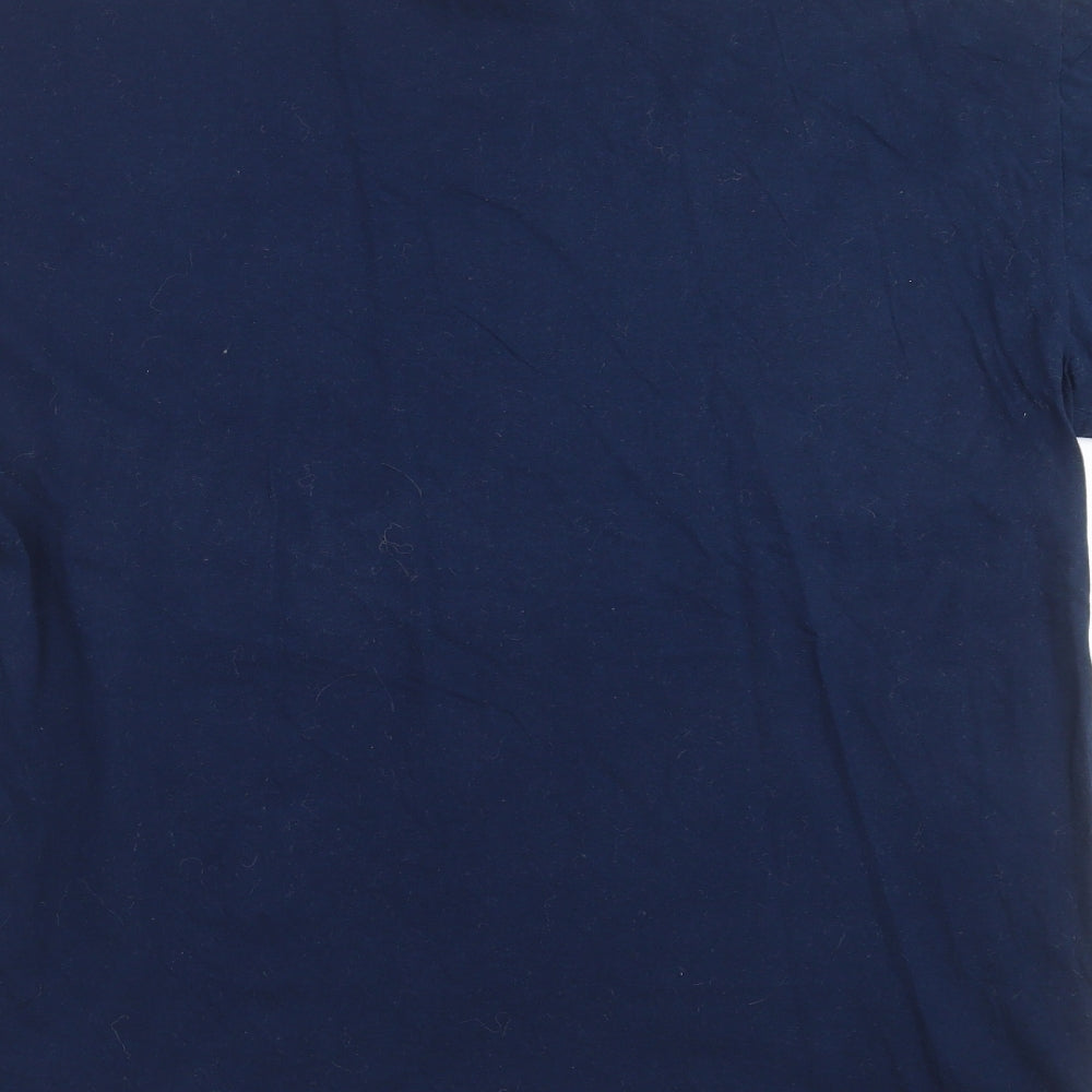 BOOHOO MAN Mens Blue    T-Shirt Size XL  - shark