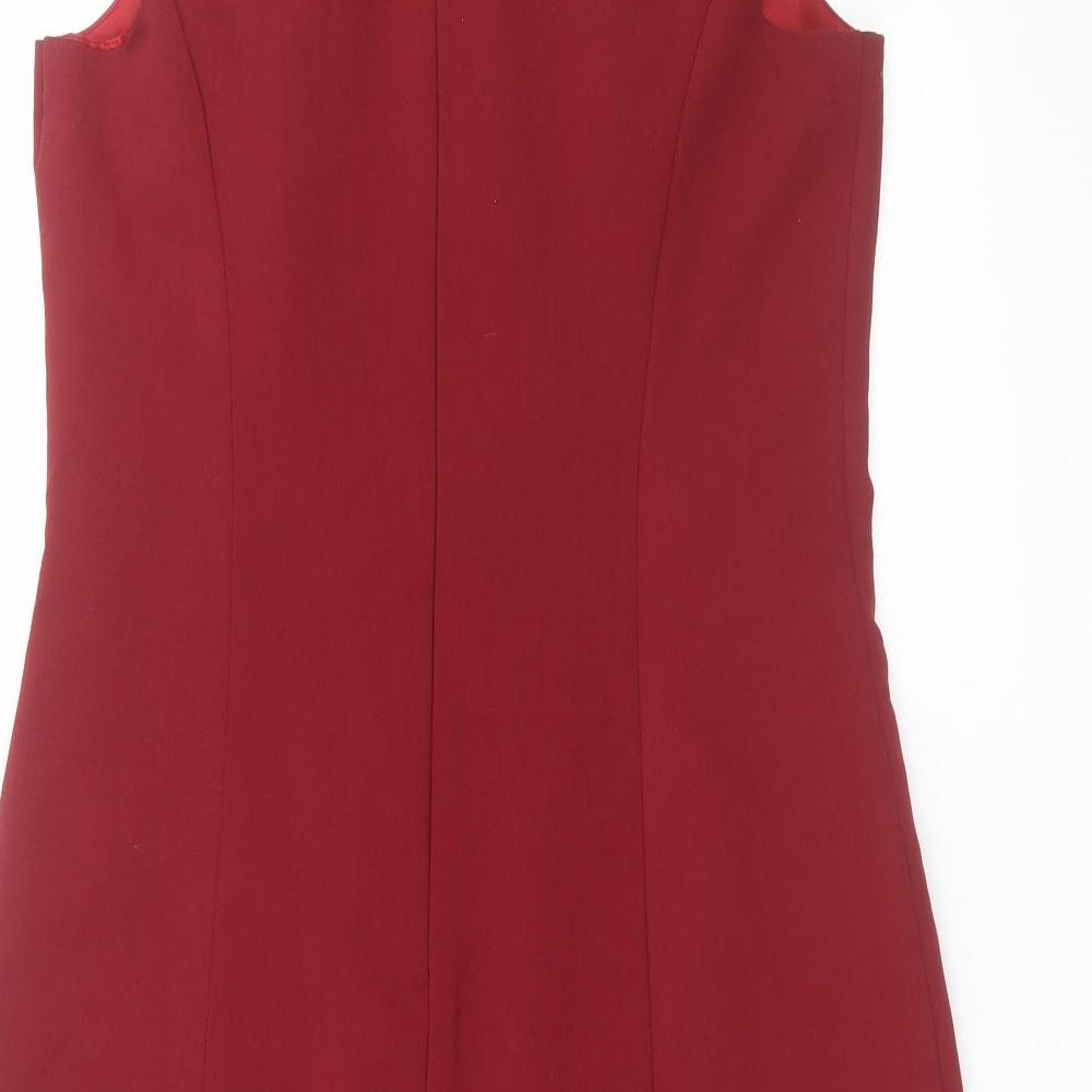 New Look Womens Red   Shift  Size 10