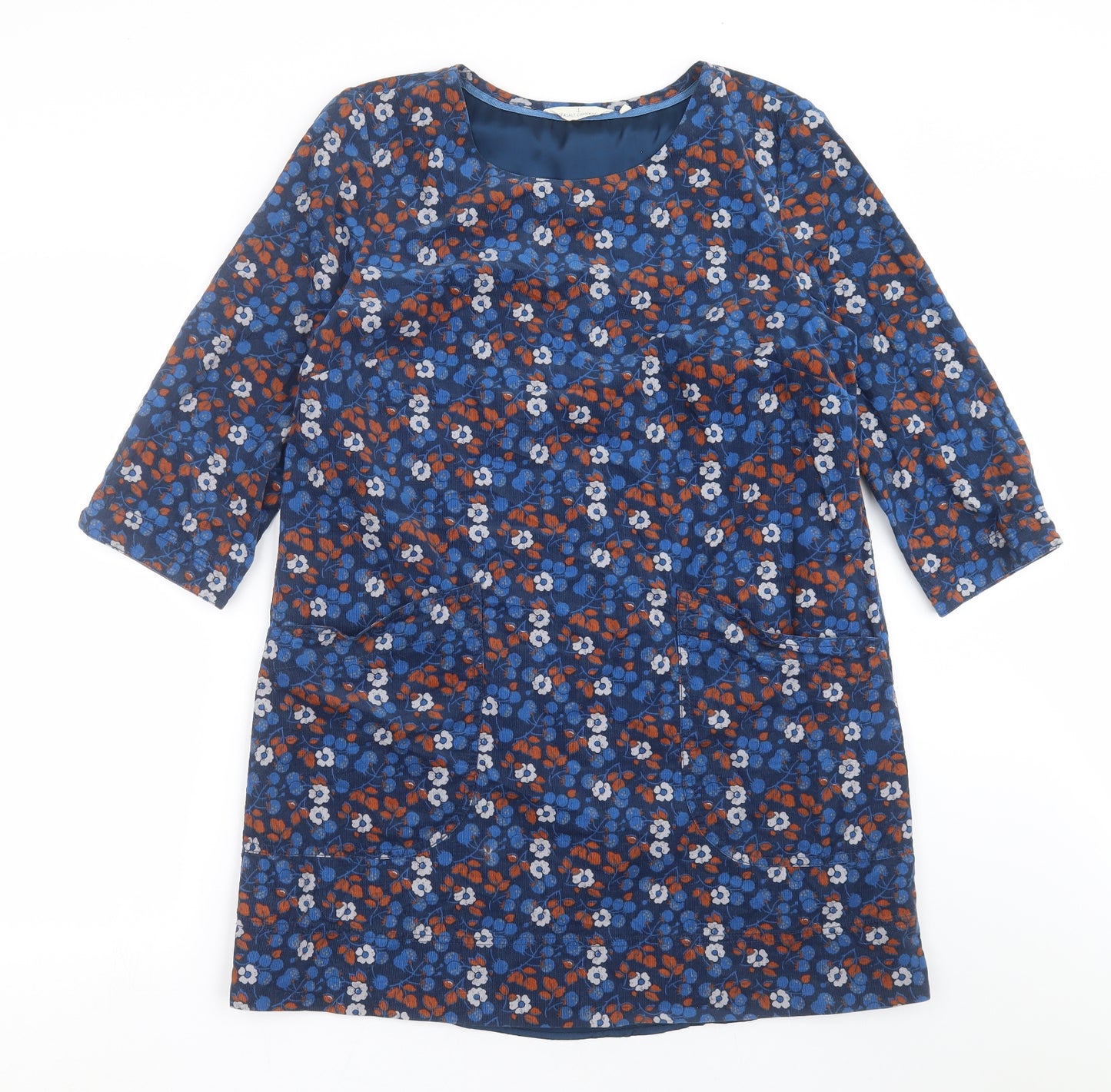 Seasalt Womens Blue Floral  Shift  Size 14