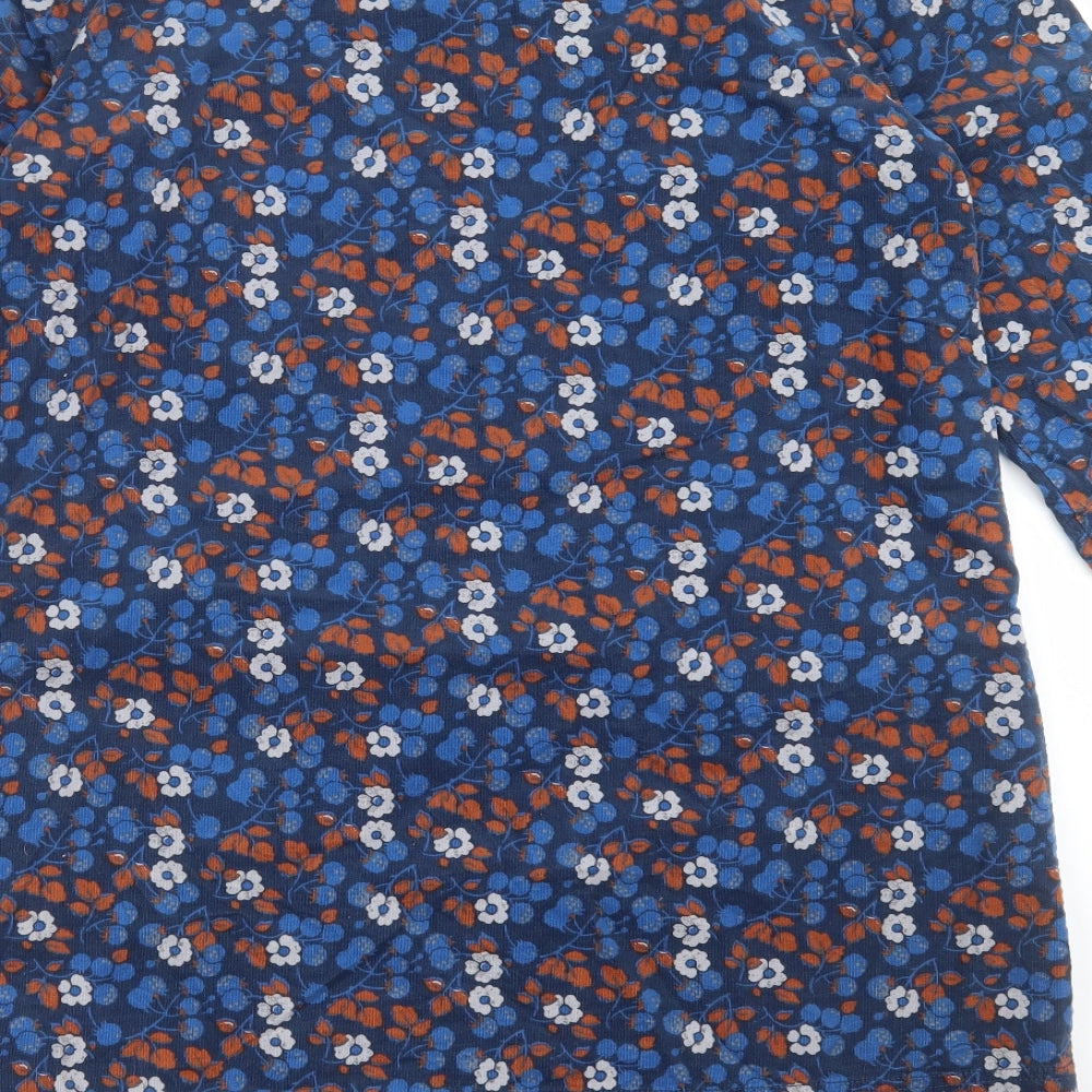 Seasalt Womens Blue Floral  Shift  Size 14