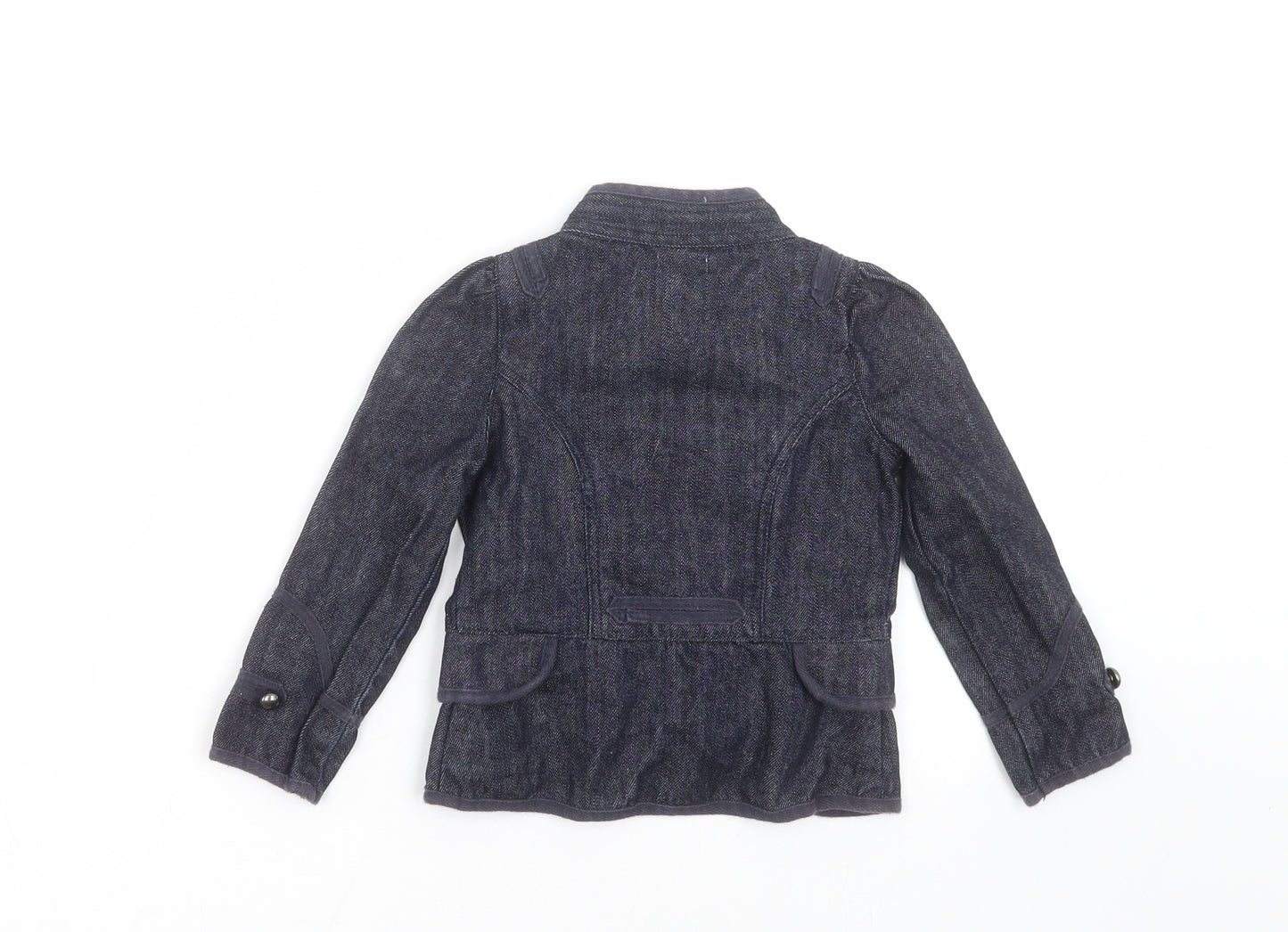 Monsoon Girls Blue  Denim Jacket  Size 3-4 Years
