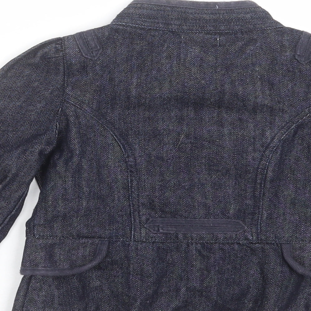 Monsoon Girls Blue  Denim Jacket  Size 3-4 Years