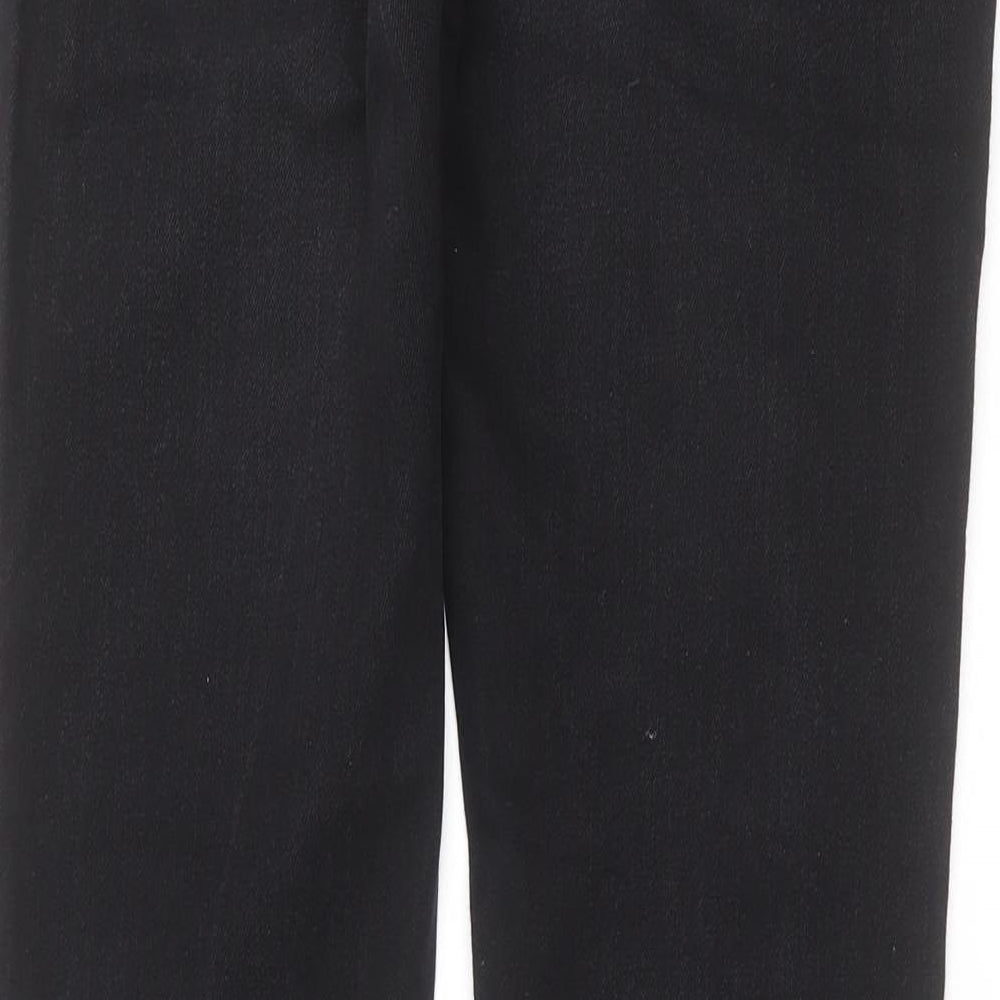 Preworn Mens Black  Denim Straight Jeans Size 30 in L32 in