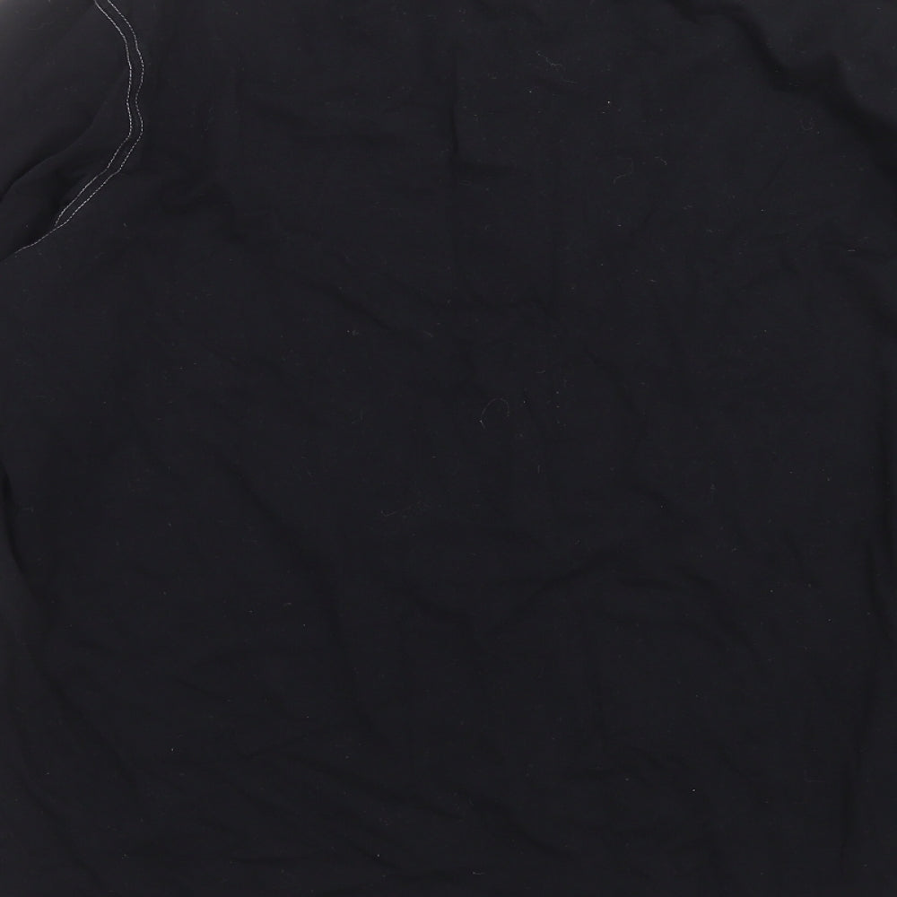 doaraha Mens Black Solid   Pyjama Top Size XL