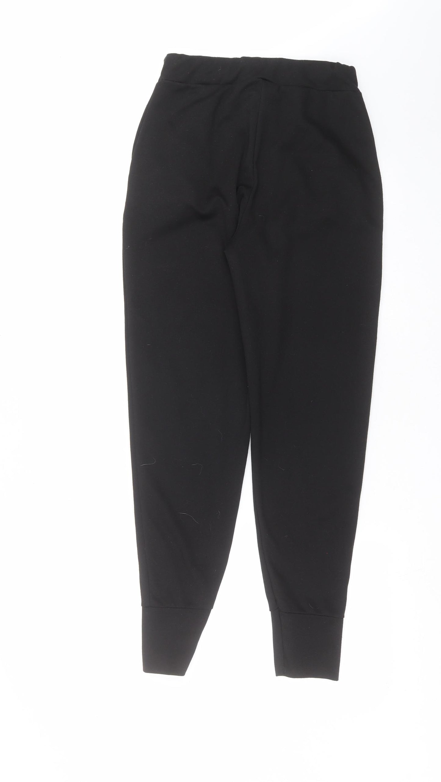 Preworn Womens Black   Jogger Trousers Size S L27 in