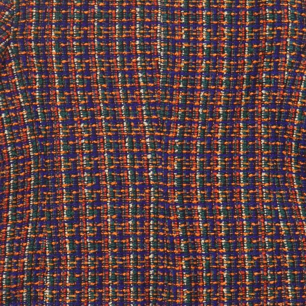 Alexon Womens Multicoloured Check  Jacket Coat Size 16