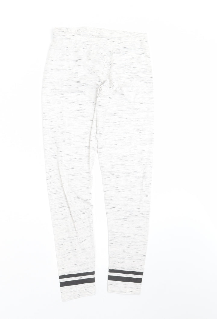 F&F Girls Grey Carrot Trousers Size 11-12 Years - leggings