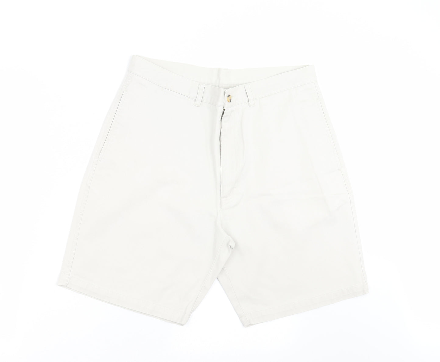 Burton Mens Beige   Chino Shorts Size 34 in