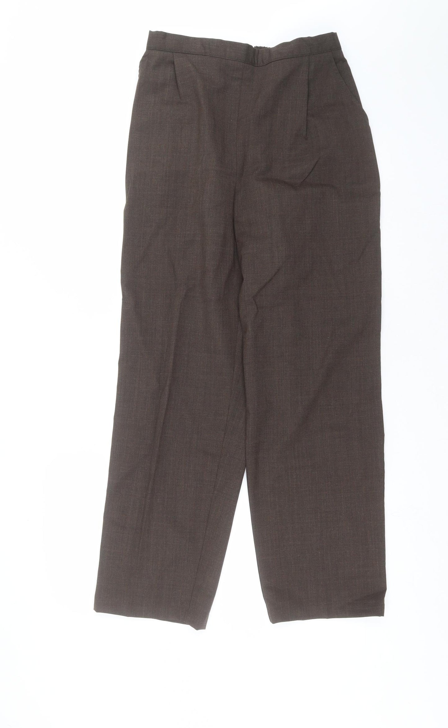 COUNTRY COLLECTION Womens Brown   Trousers  Size 14 L28 in