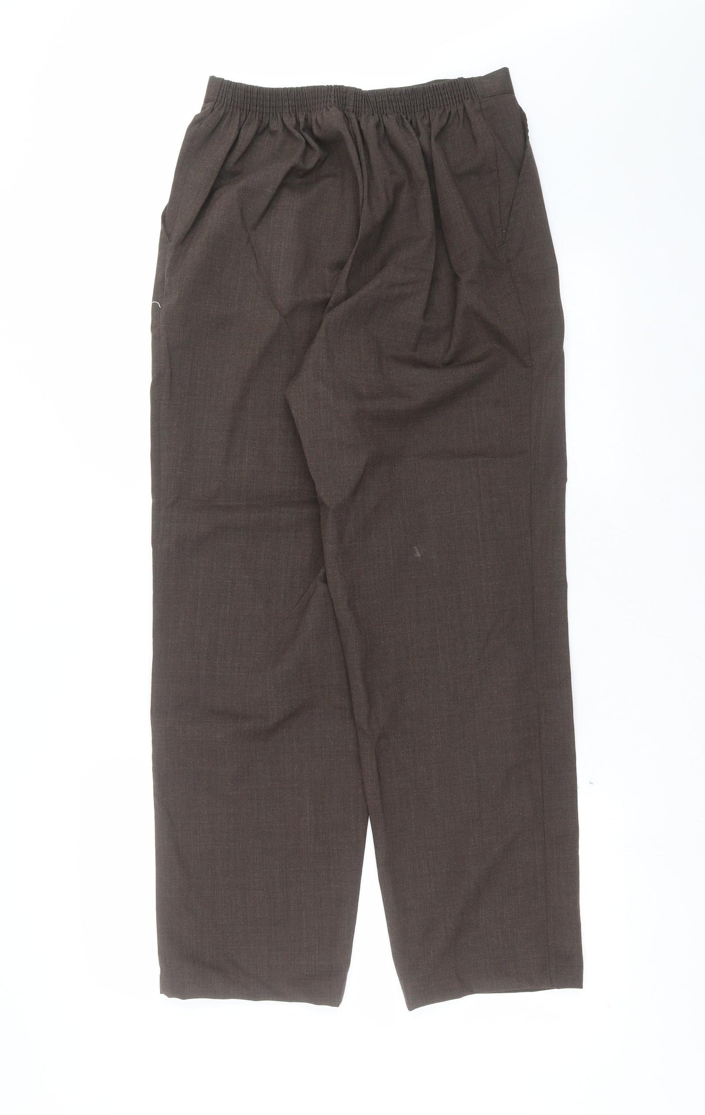 COUNTRY COLLECTION Womens Brown   Trousers  Size 14 L28 in