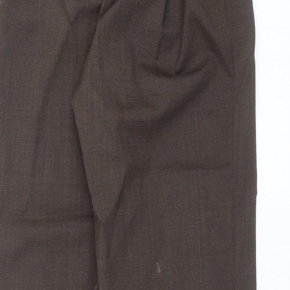 COUNTRY COLLECTION Womens Brown   Trousers  Size 14 L28 in