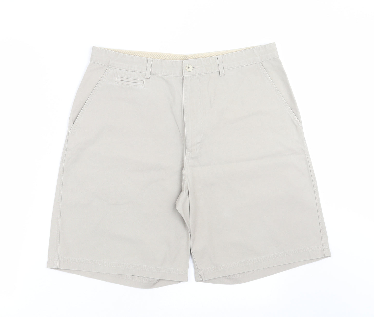 West rock Mens Beige   Chino Shorts Size 32 in