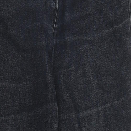 Preworn Womens Black  Denim Skinny Jeans Size 10 L25 in