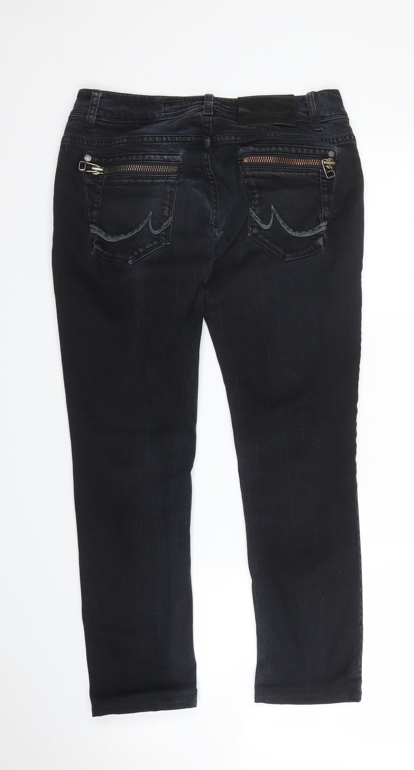 LTB 1948 Womens Black  Denim Straight Jeans Size 28 in L26 in