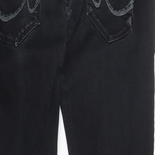 LTB 1948 Womens Black  Denim Straight Jeans Size 28 in L26 in
