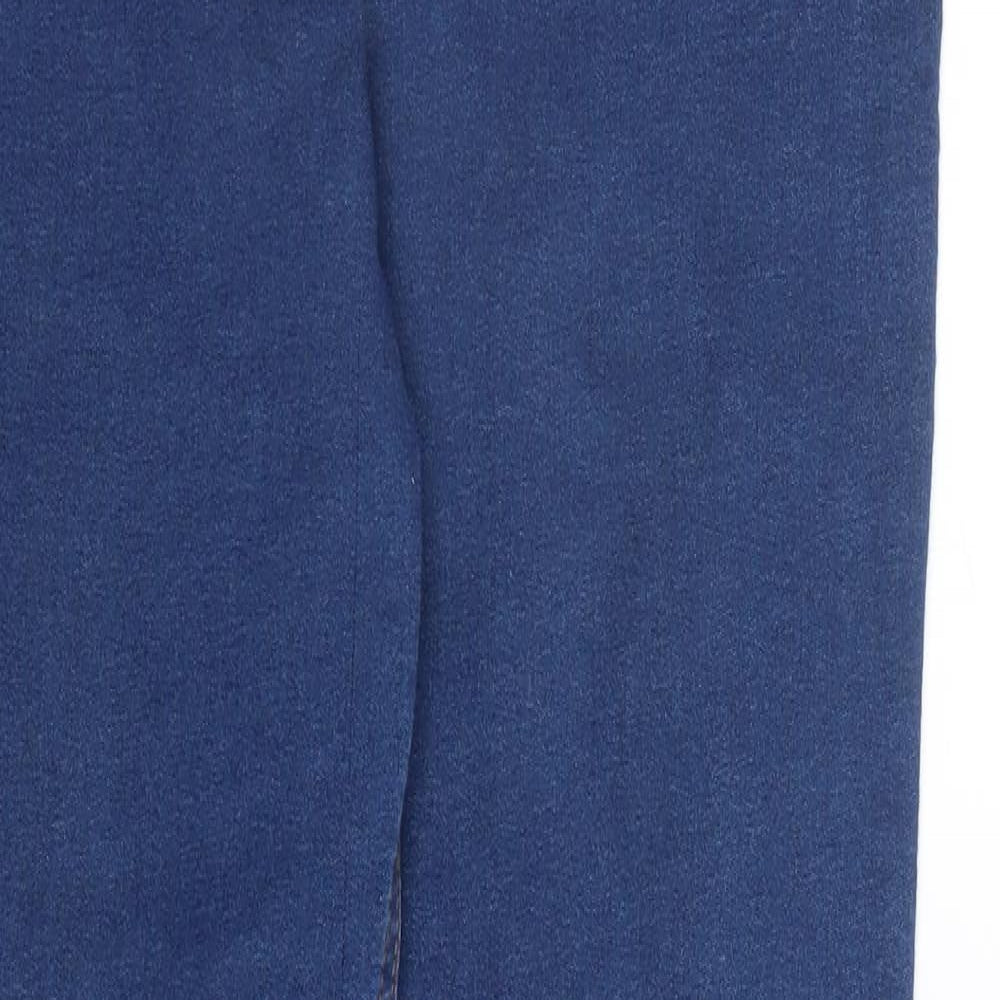 M&S Womens Blue  Denim Jegging Jeans Size 14 L28 in