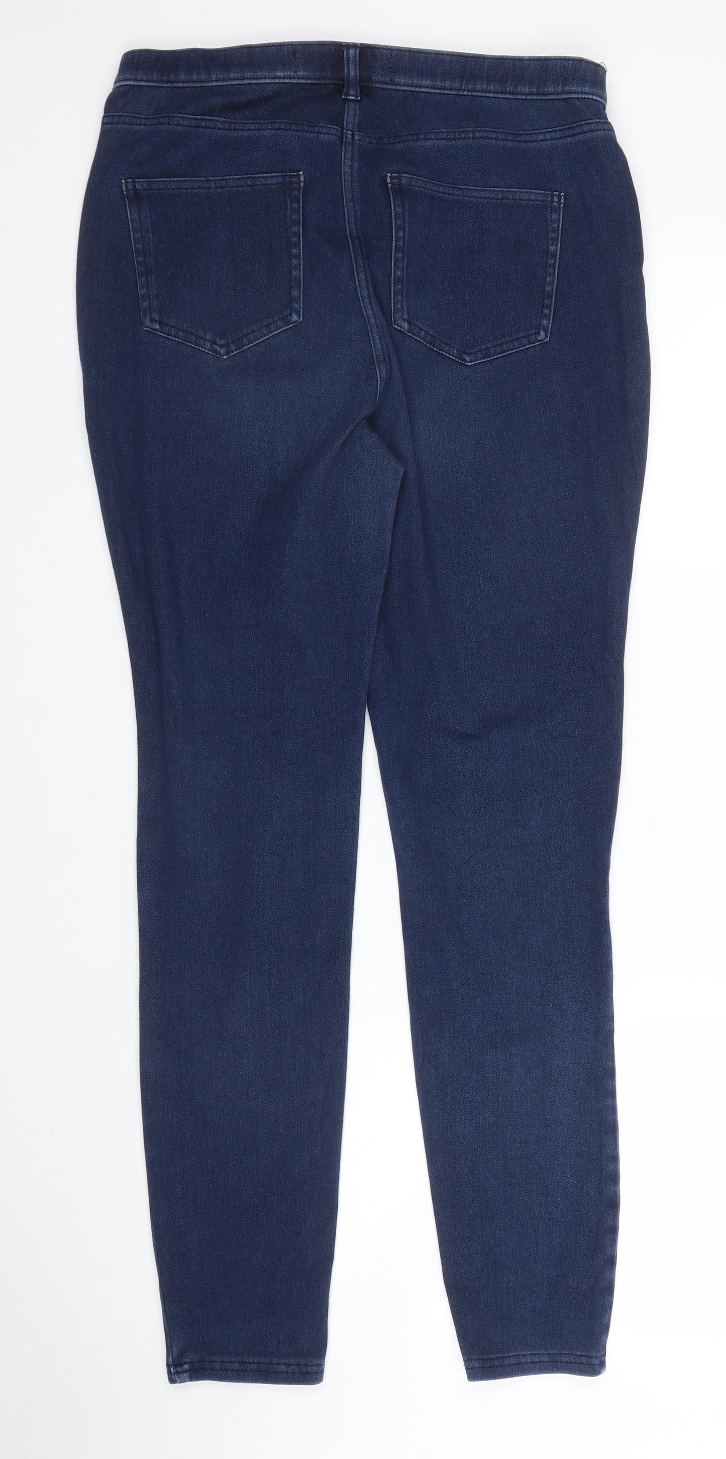 Preworn Womens Blue  Denim Jegging Jeans Size 30 in L28 in
