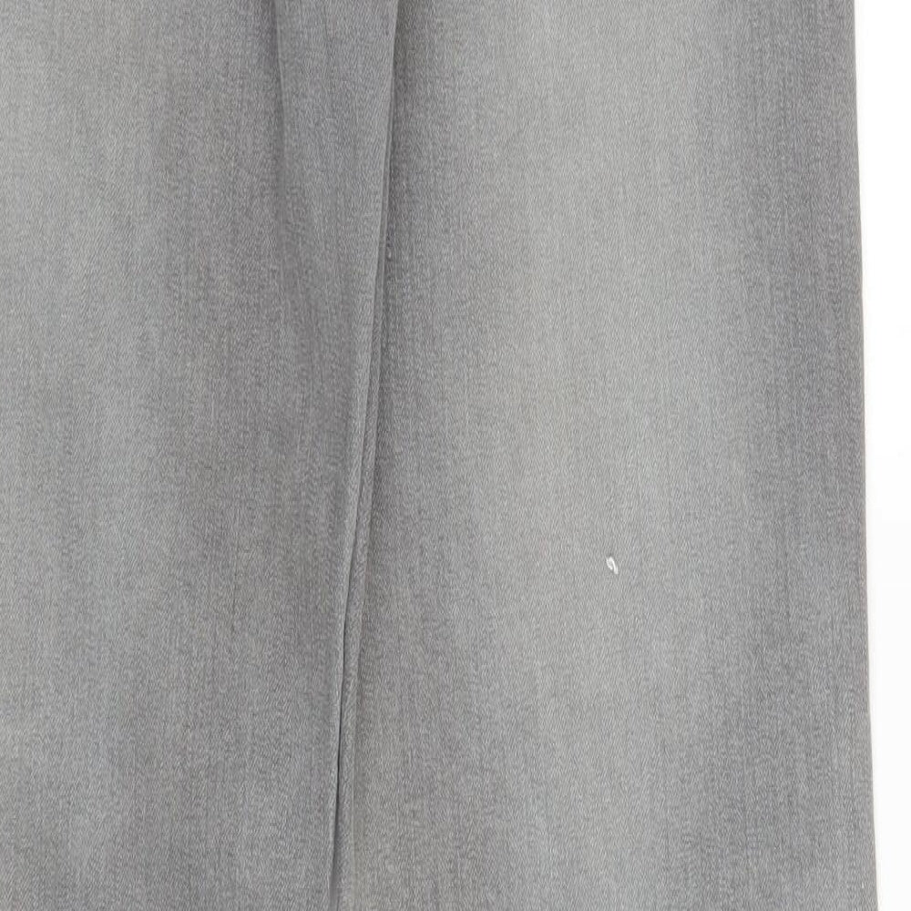 Foxy Womens Grey  Denim Bootcut Jeans Size 12 L30 in